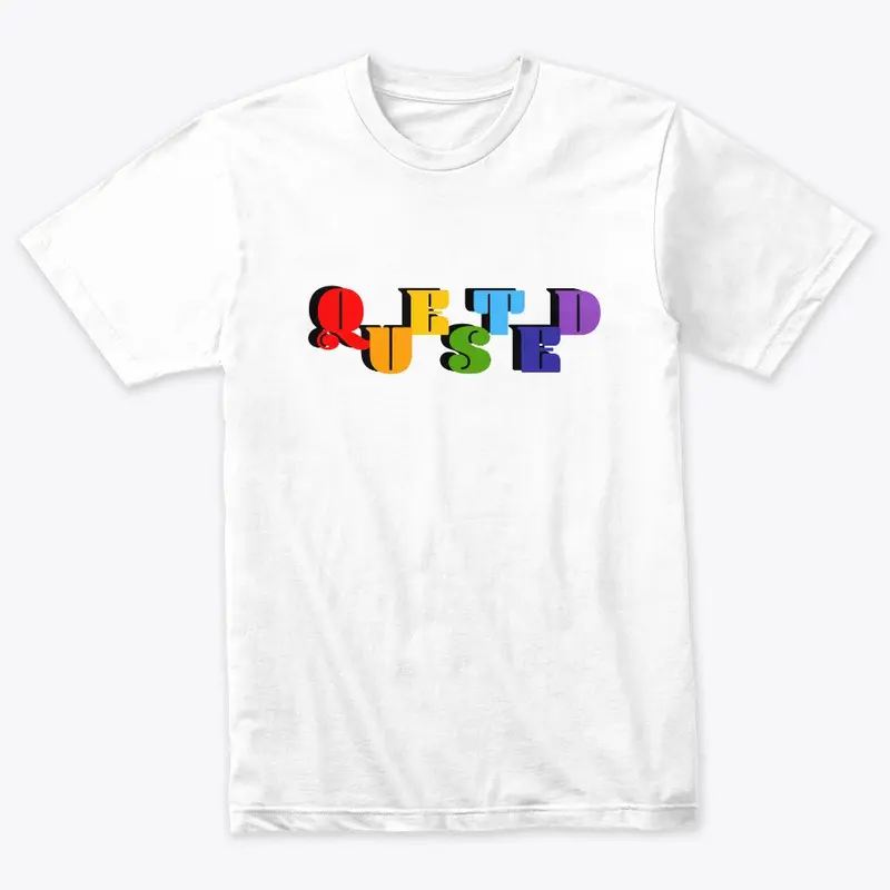 Quested - Technicolor Logo T-Shirt