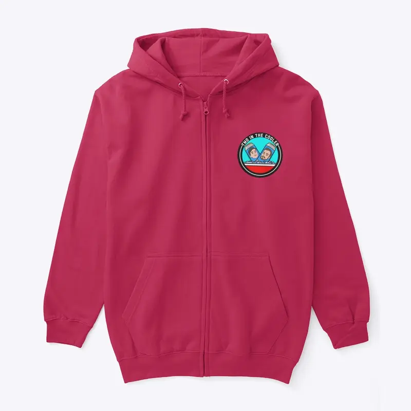 Two in the Cooler Logo Zip Hoodie